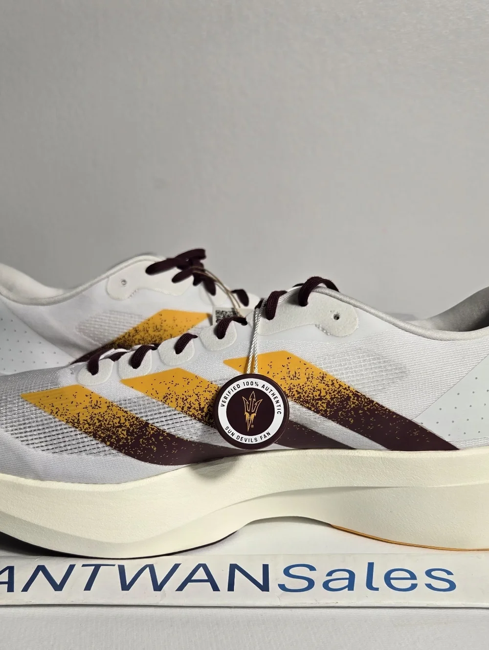 Adidas x ASU Sun Devils Adizero Evo SL Running Shoes JQ4572 Men’s Size 15